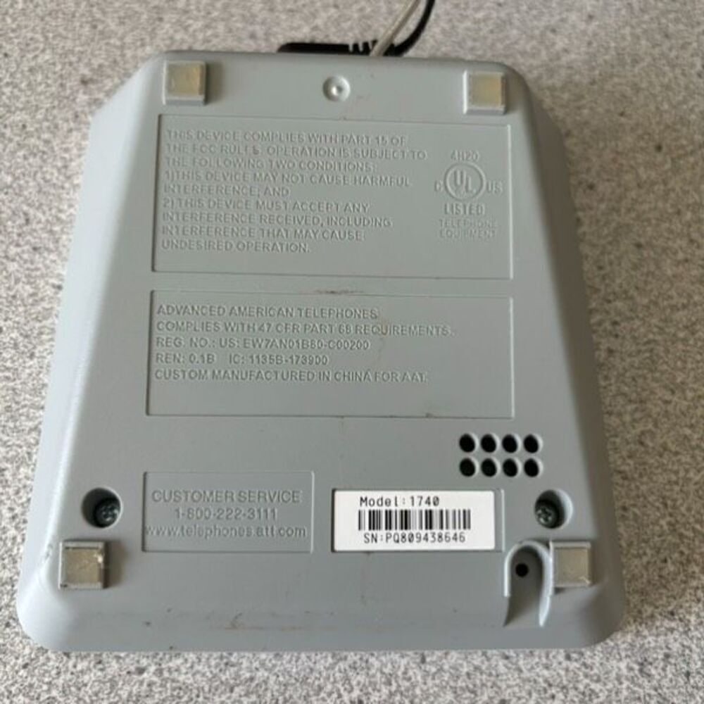 AT&T Digital Answering Machine *Works* - Picture 3 of 4